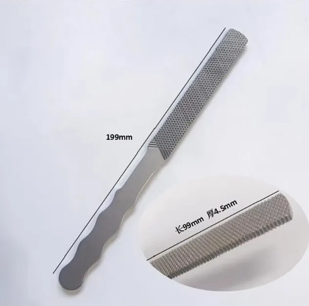Orthopedic surgical instruments, joint double-sided cutters, medical-grade stainless steel large bone files