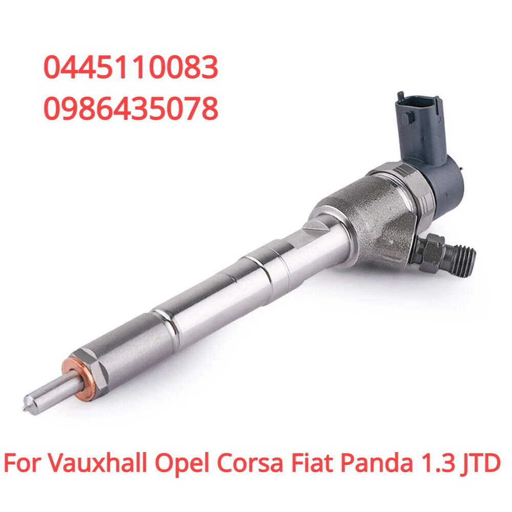 

0445110083 New Diesel Fuel Injector For Vauxhall Opel Corsa Fiat Panda 1.3 JTD