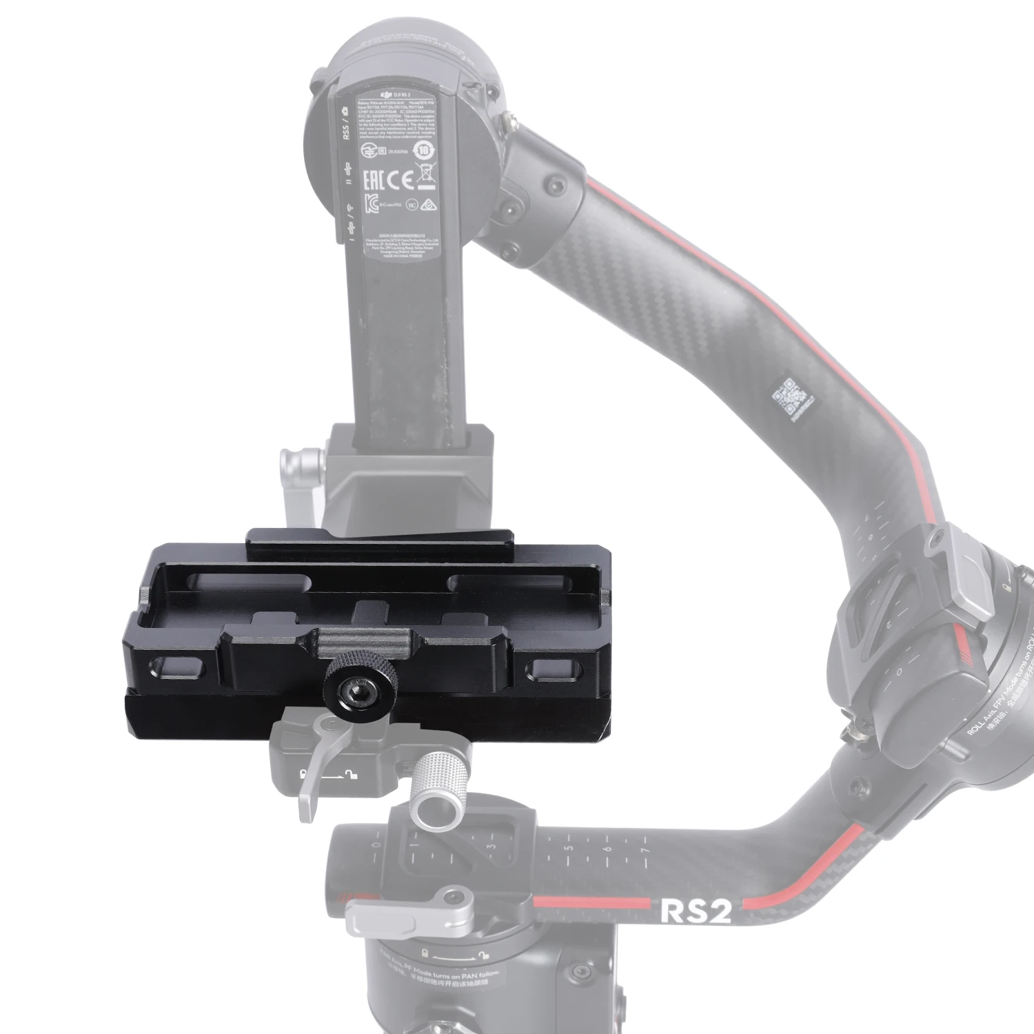 Niceyrig piastra di Base Drop-in a sgancio rapido (morsetto a coda di rondine Arca a coda di rondine Manfrotto)