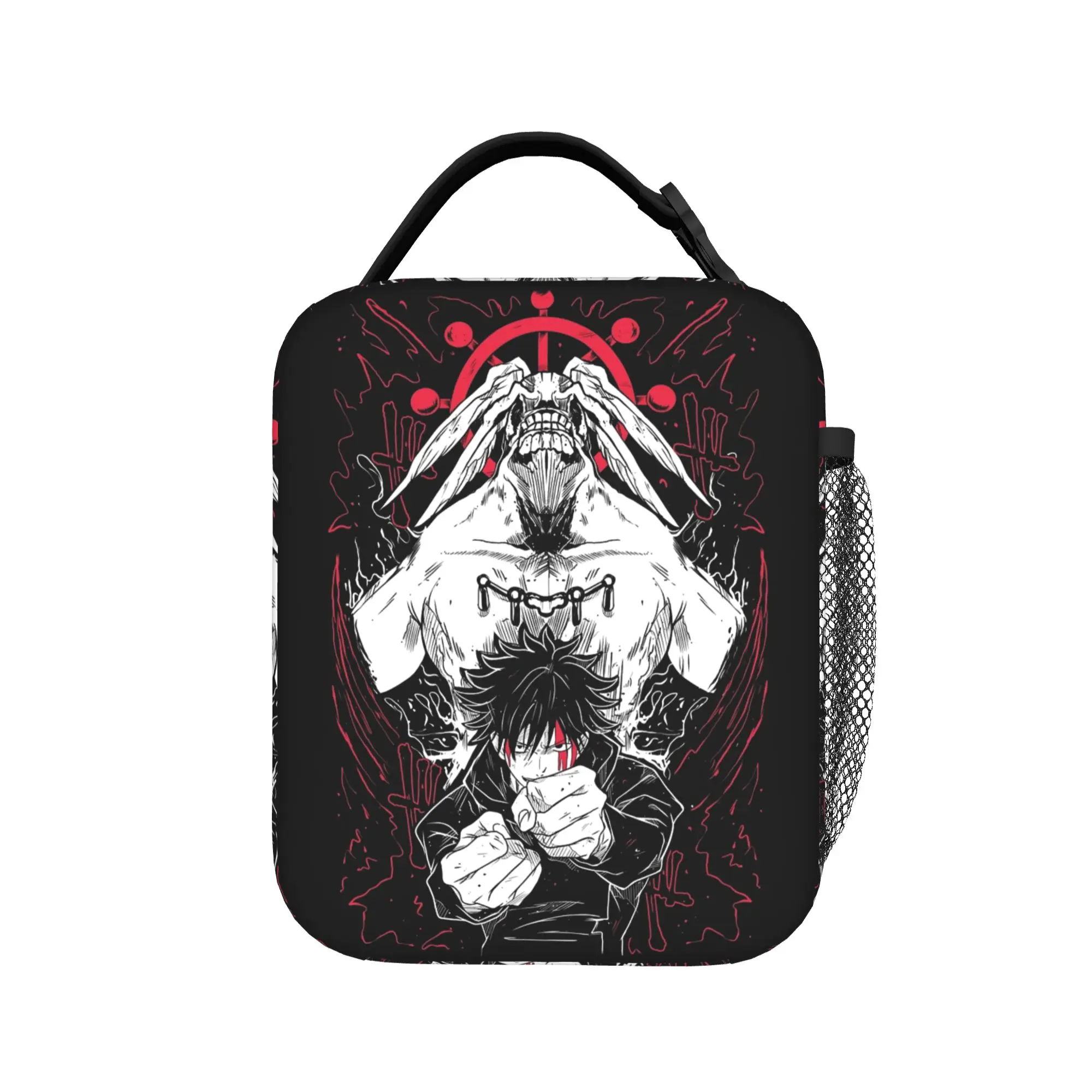 Megumi Fushiguro JJK Anime Thermal Insulated Lunch Bags for Travel  Portable Bento Box Cooler Thermal Food Box