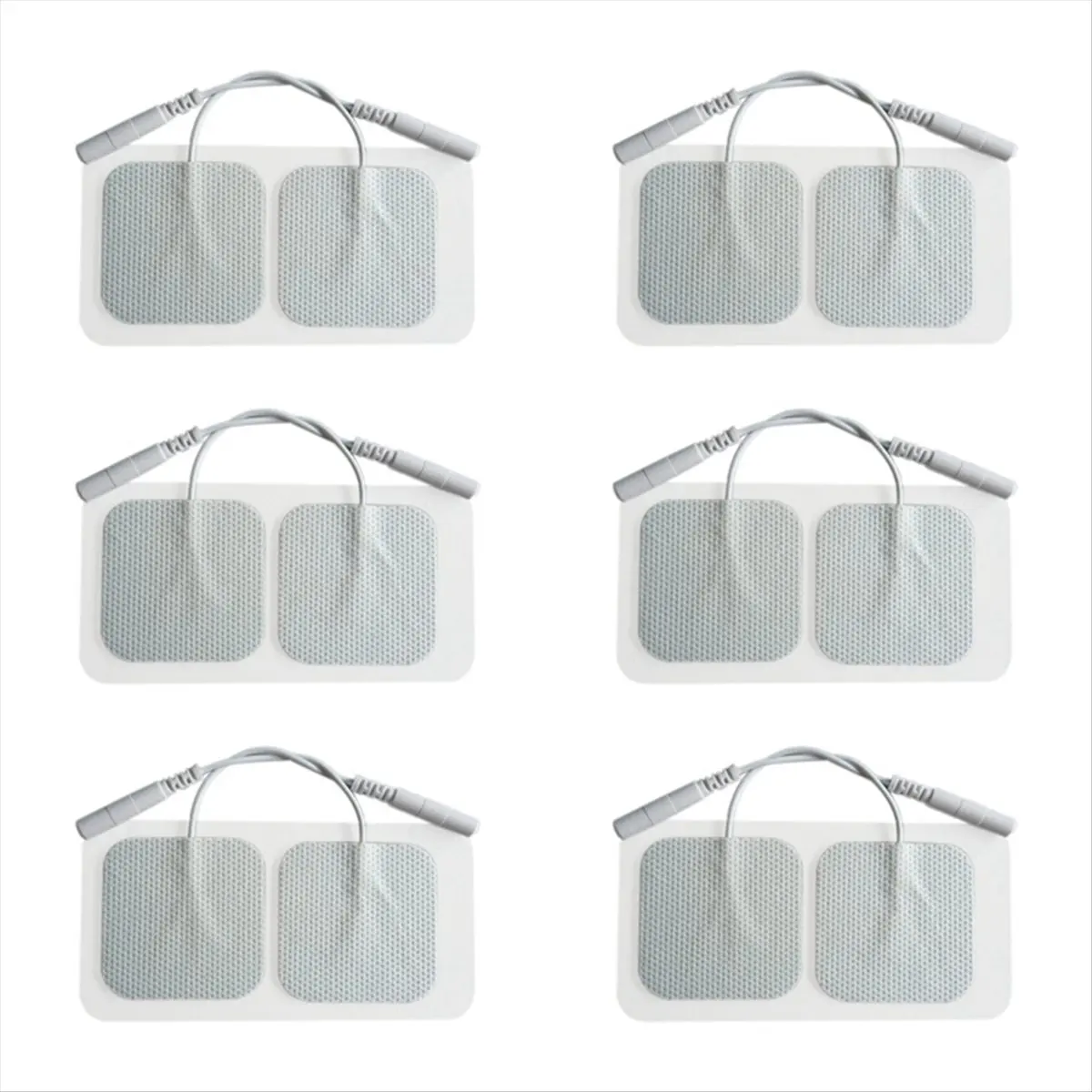 A95G 2.0 Pin Electrode Pads Non-Woven Pin-Type with Tail Patch for Tens Slimming Muscle Stimulator Massager Sticker
