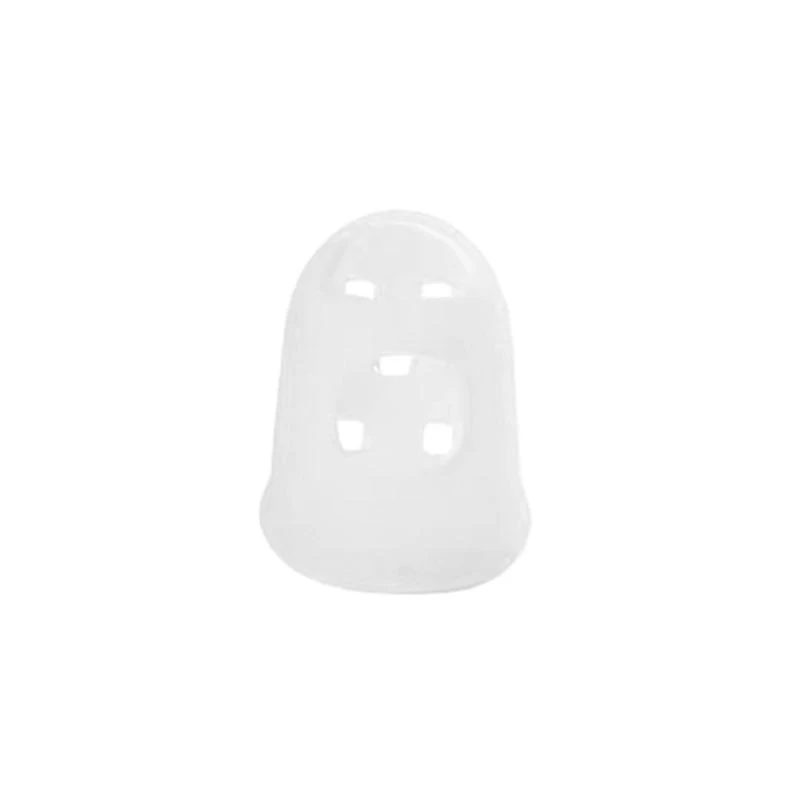 

Colorful Silicone Thimbles Hollowed Out Breathable Playing Guitar Finger Sleeve