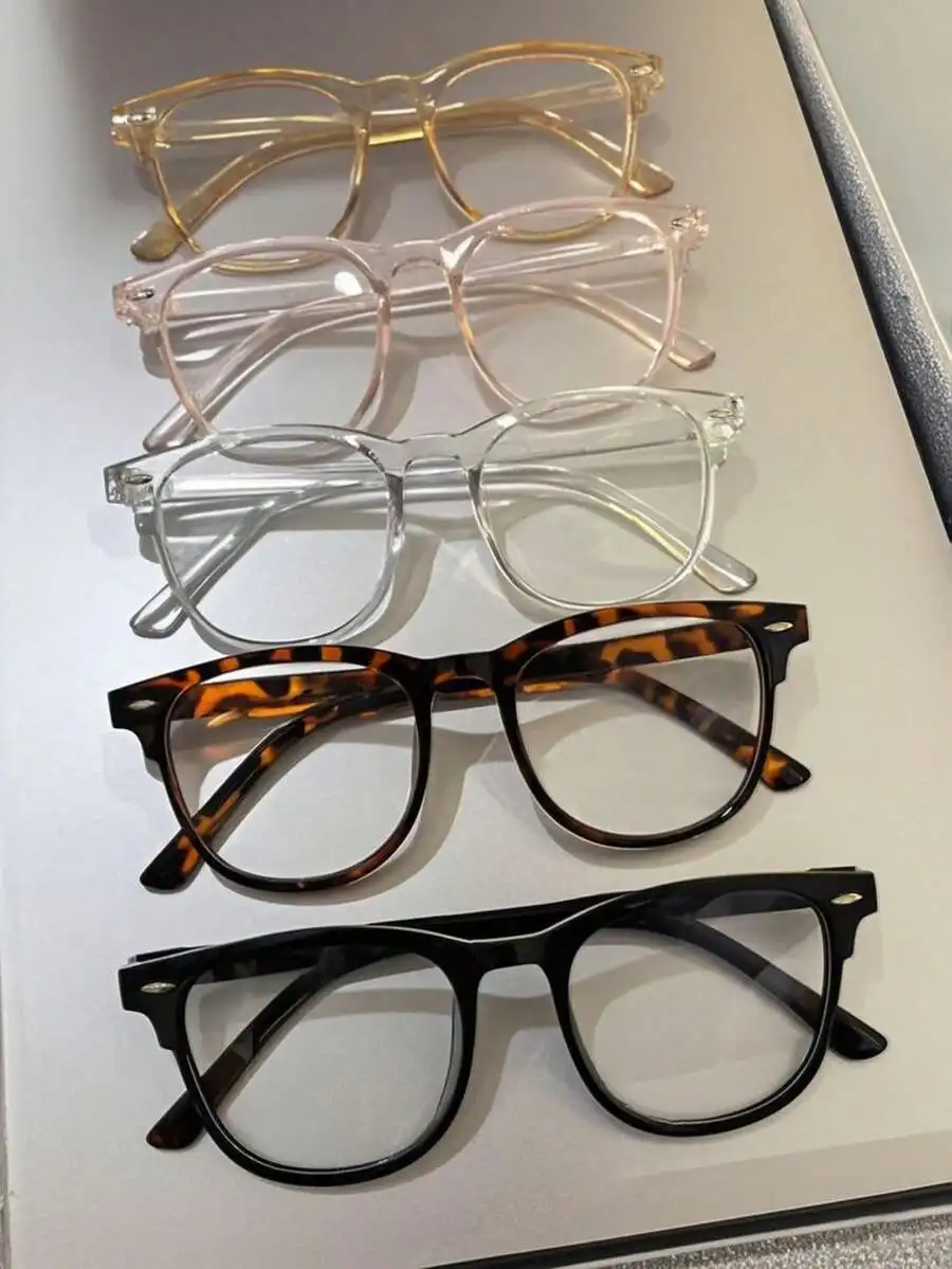 2pcs Blue Light Blocking Glasses, Computer Reading/Gaming/TV/Phones Glasses For Women Men,Anti Eyestrain & UV Glare