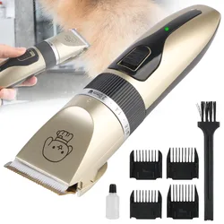 For Rabbit Dog Cat Puppy Grooming Clipper Cutter Pet Hair Clipper Pet Supplies Electric Scissors Haircut Trimmer Shaver Set