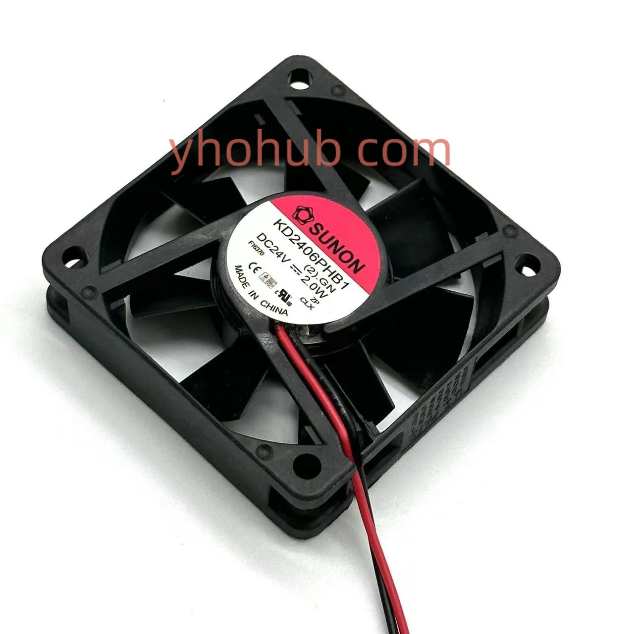 

SUNON KD2406PHB1-1 (2).GN DC 24V 2.0W 60x60x15mm Server Cooling Fan