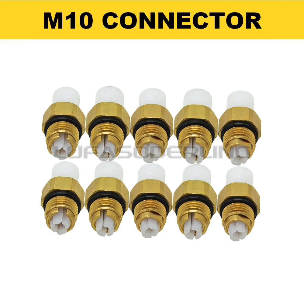 10X M8/M10 Air Suspension Connector Brass Fitting For Benz W221 W220 W164 W211 W212 W251 Audi Q7 VW Touareg Porsche Cayenne Jeep view 5