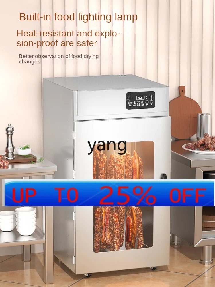 

LMMRotating Sausage and Bacon Dryer Food Beef Jerky Household Large Air Dryer Commercial