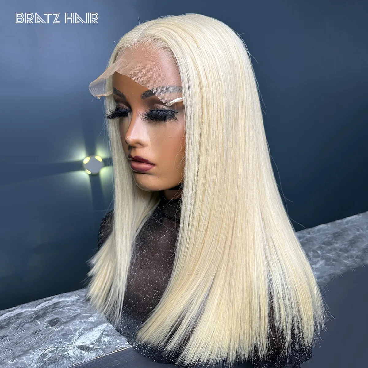 

Glueless 613 Blonde Bob Wig Human Hair 2x6 4x4 HD Lace Closure Bob 13x4 Lace Frontal Short Bob Wigs for Black Women Pre Plucked