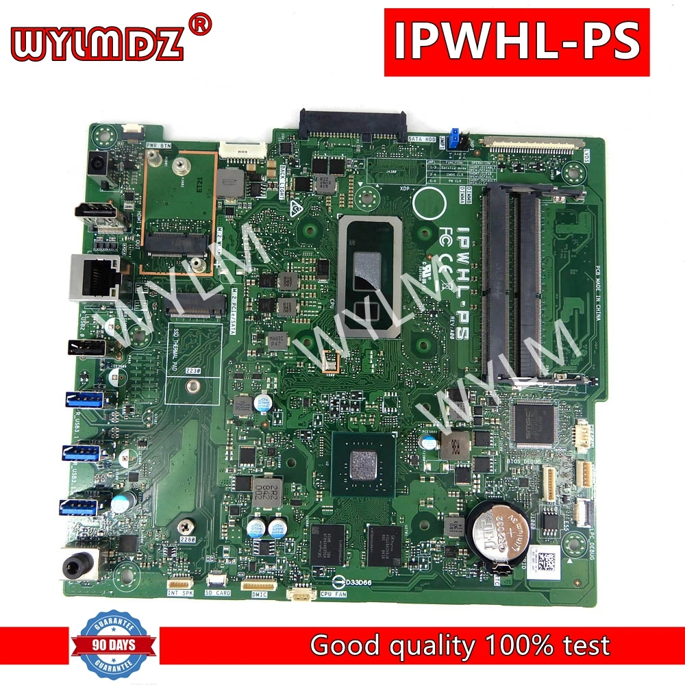 

IPWHL-PS GT920M/2G i3-8145/i5-8265CPU Motherboard For DELL Inspiron 3280 3480 Mainboard REV 1.2 Tested Working