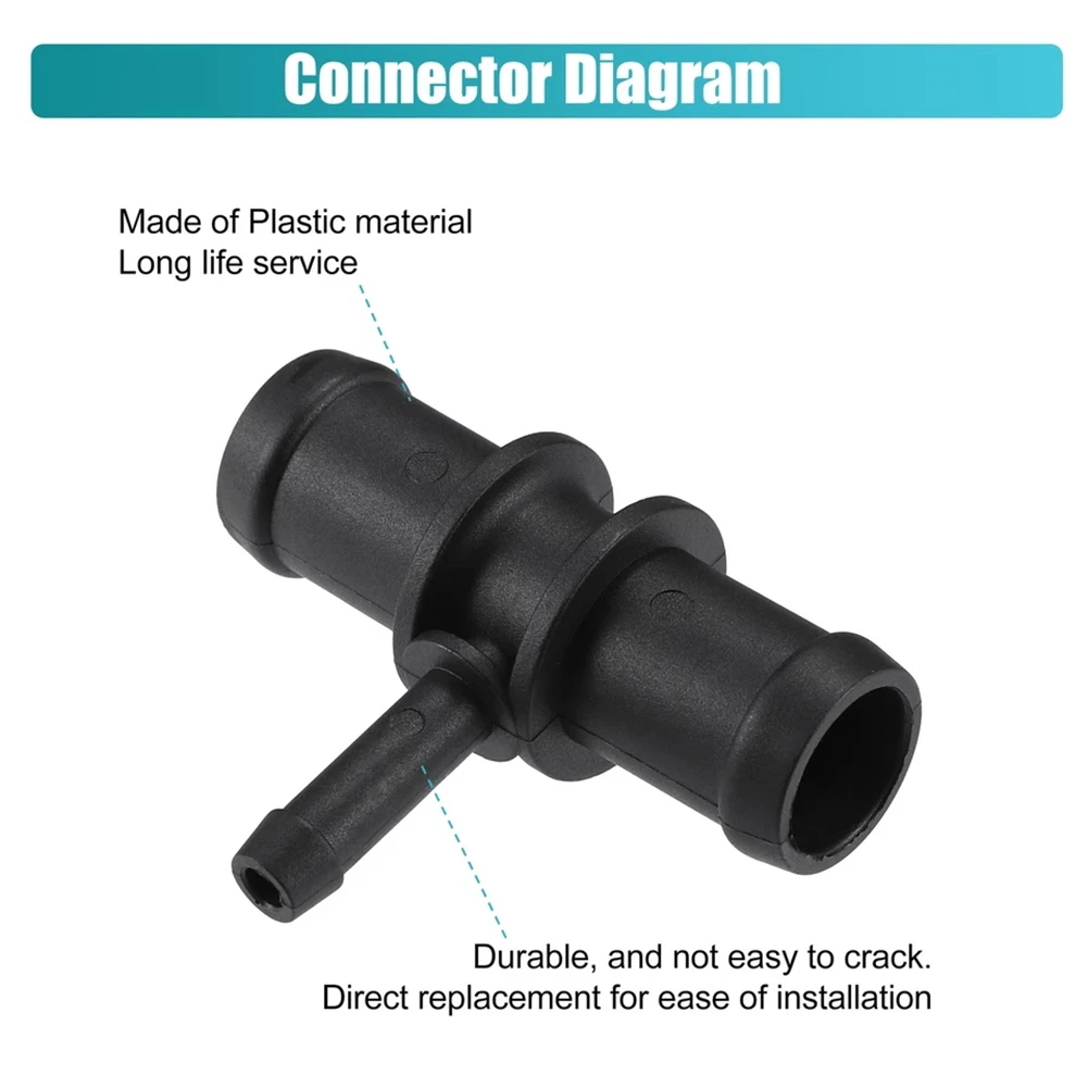 Engine Coolant Hose Connector for BMW For MINI Cooper S R53 JCW Model 17127518614 Suitable for Manual Transmission