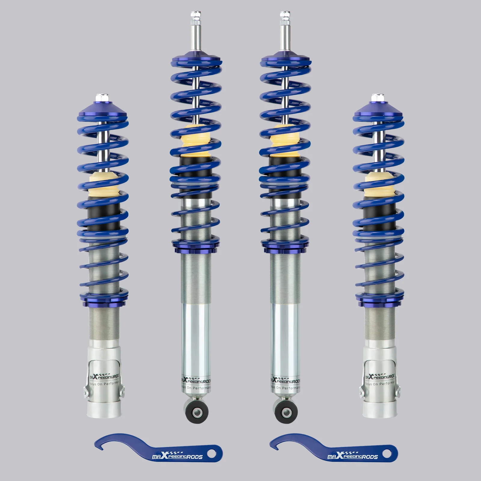 4x Coilover Coilovers Absorber For Volkswagen Golf Mk2 19E,1G1 Mk3 Vento Corrado