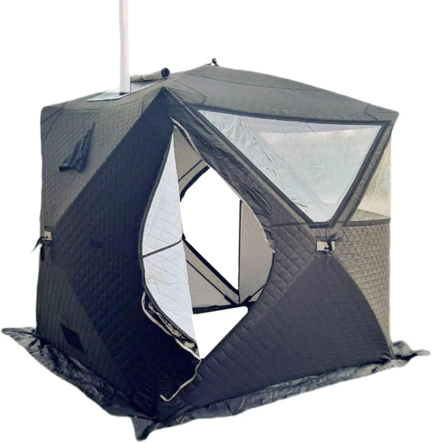 1-4 Person Insulated Sauna Tent Stove Jack Waterproof Foldable for Camping Ice Fishing Home Use Bulk Order Hot-selling Custom