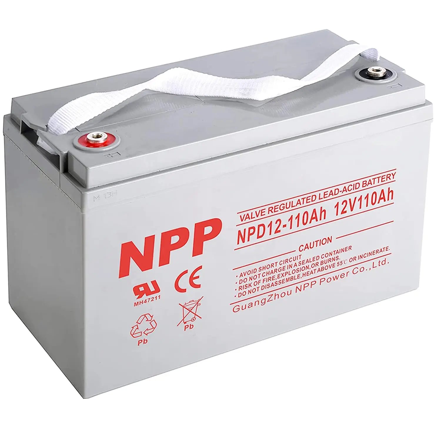 12V 110Ah AGM Deep Cycle Battery Group 31 800A Surge for RV Solar Marine Cabin Backup & Inverter, Customized