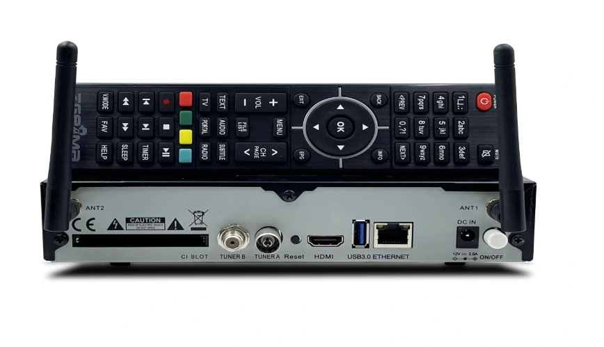 [Genuine] Newest ZGEMMA H17 COMBO Best Dual-mode Satellite TV Receiver DVB S2X+DVB T2/C 4K UHD-2160P Equipped with Enigma2 Linux