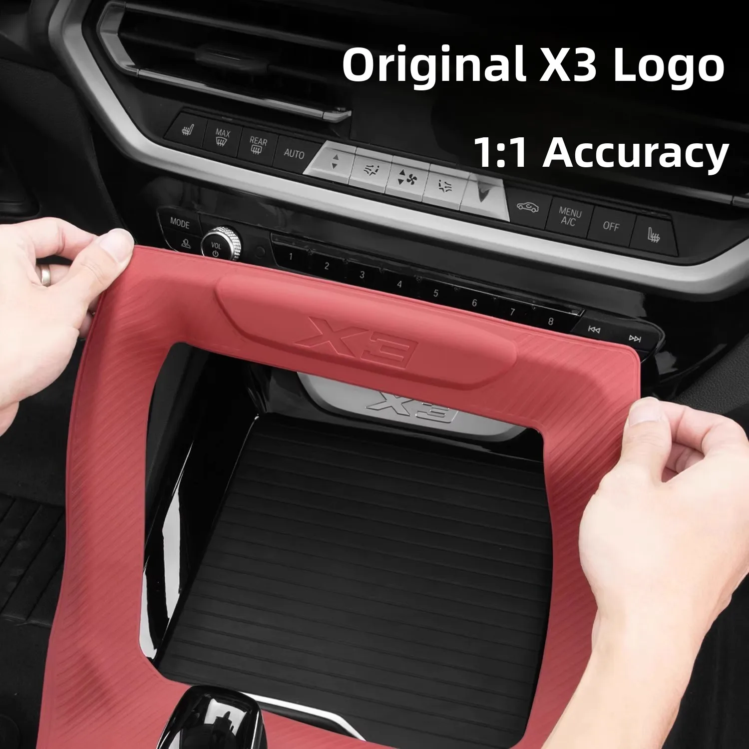 

X3 2225 Series Silicone Mat X4iX3 ift Panel Anti-Slip Water Cup Pad Decorative Accories Vehicle Interior Decoration