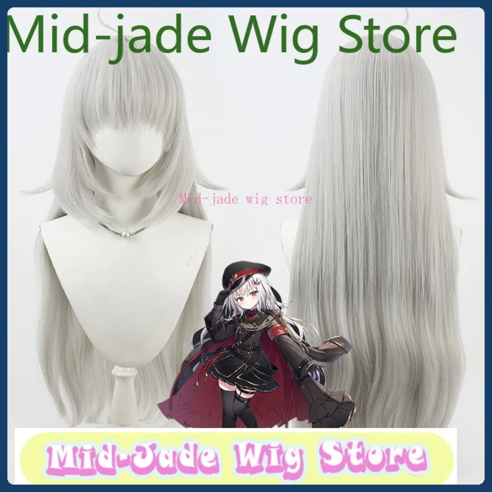 

Mid-jade Wig Store VTuber Ryogoku Tsukasa Cosplay Wig Halloween Anime Game Role Playing Synthetic Hair Clothing Props