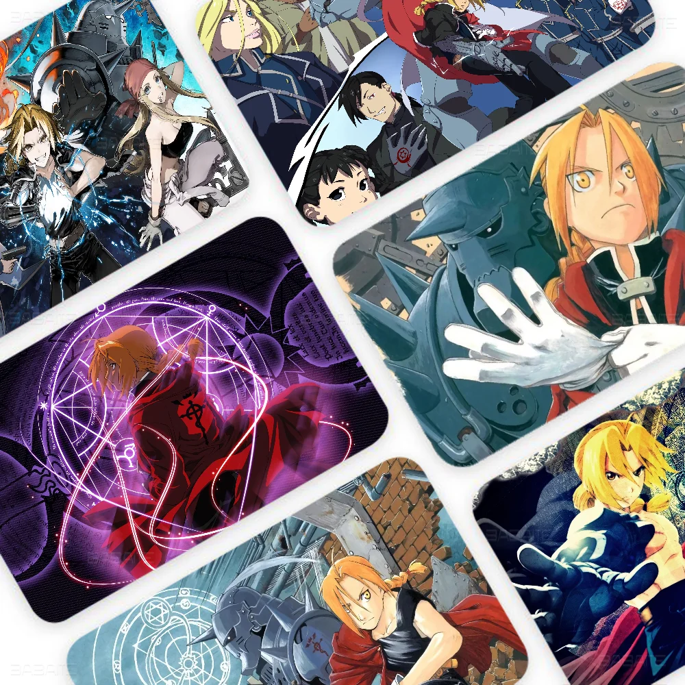 FullMetal Alchemist Diy Credit Debit Card Sticker Party Sticker Decoration Waterproof Small Chip Card Skin Sticker