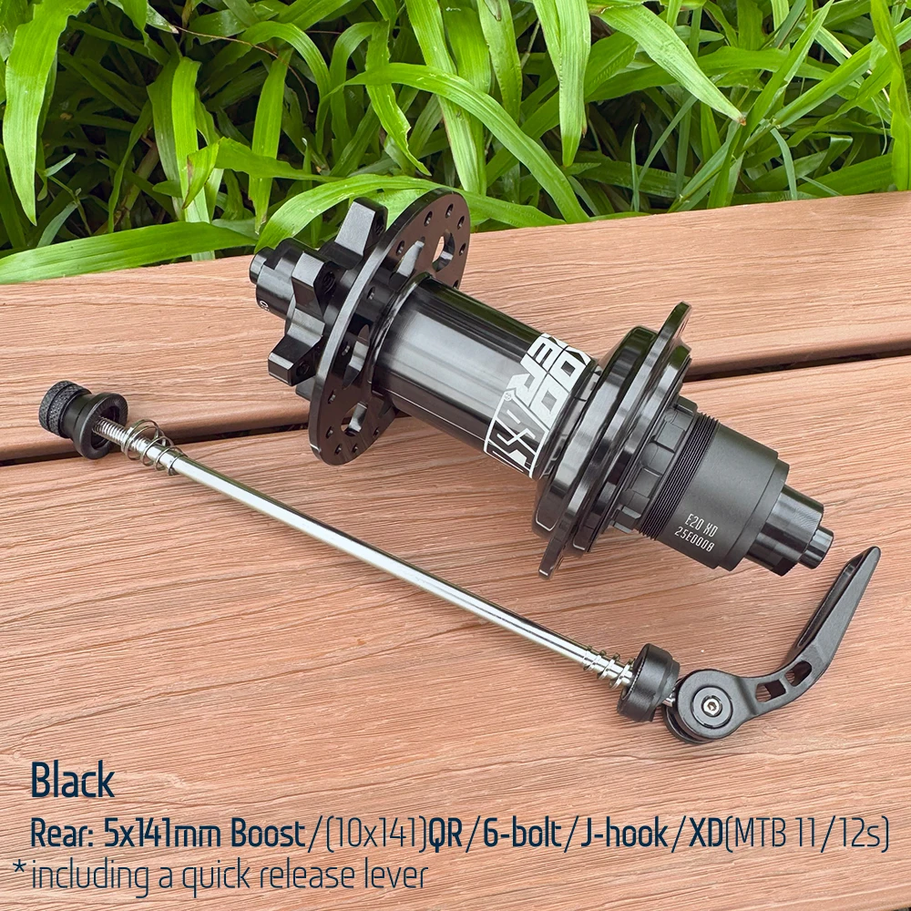 Koozer 650 Rear 9 Pawl 270 Clicks Boost Hub HG XD MS 8-12s 32H CR