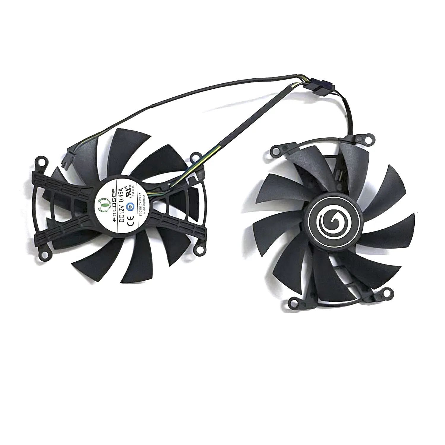 

4PIN FB09015M12LPA RTX3050 GPU fan suitable for GALAXY GeForce RTX 3050 Snapdragon V3 graphics card