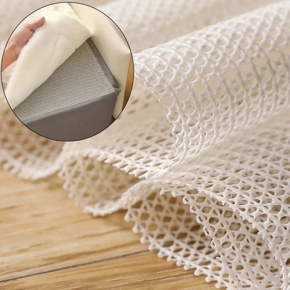 Tapis antidérapant Portable multi-tailles, bande multi-usages, filet en tissu amovible et lavable