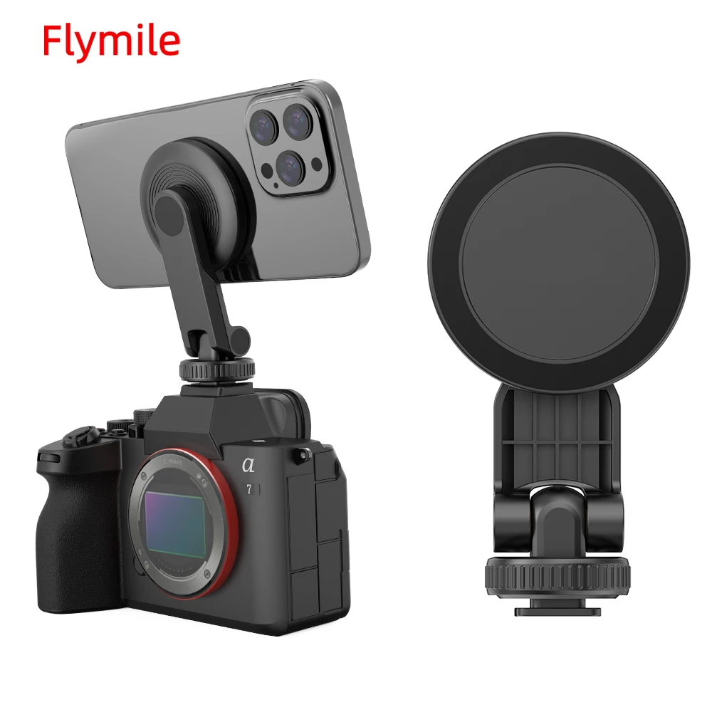 Flymile Magnetic Expansion Bracket for IPhone/DLSR Camera Extend Arm With 1/4