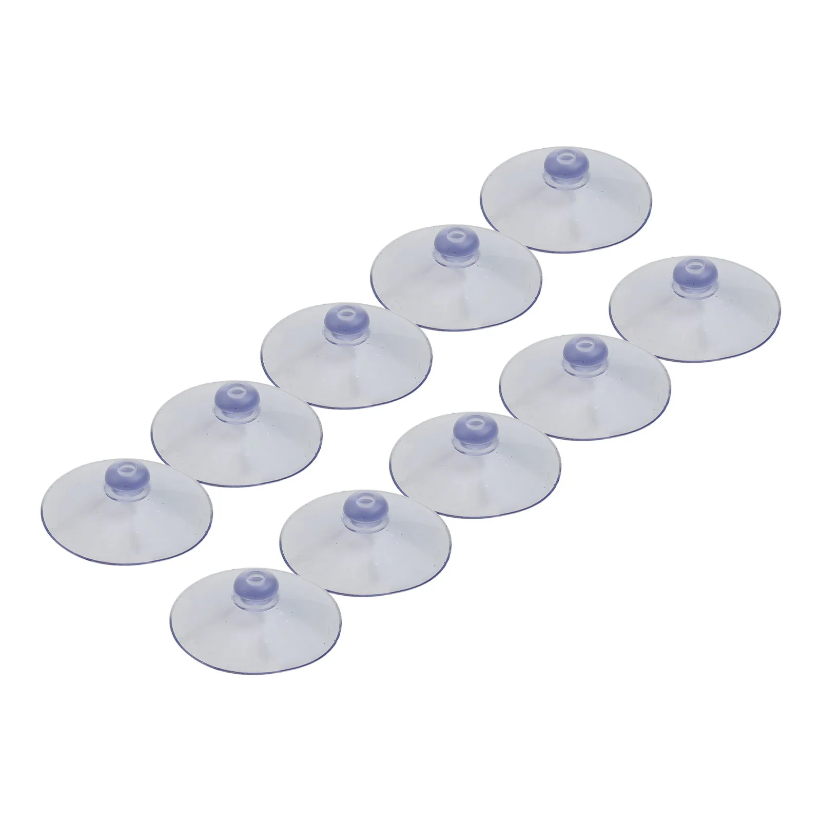 55mm/50mm Round Button Suction Cups Plastic Strong Suckers Kitchen Bathroom Window Wall Suction Cups Car Hooks Towel Hanger