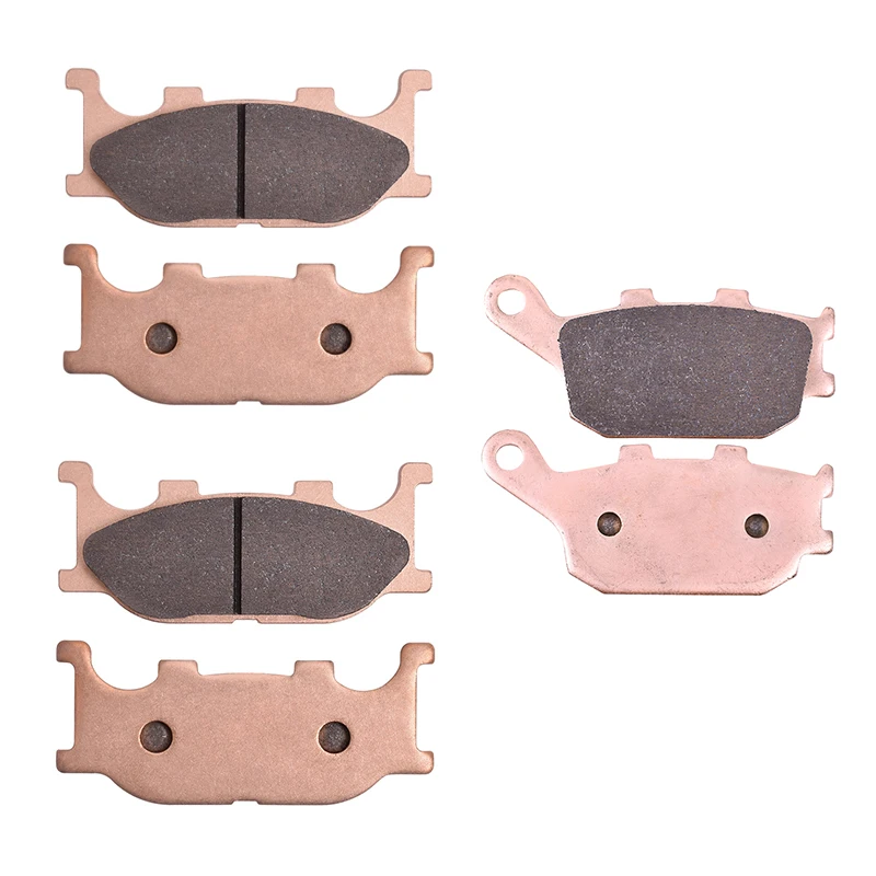 

Motorcycle Copper Sintered Front or Rear Brake Pads Set For YAMAHA FZ6 Fazer 2006-2007 XJ6 Diversion 600 2013-2015 FZ600 XJ600