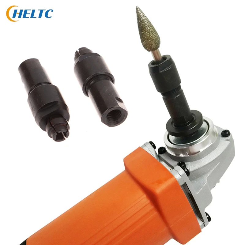 1/2 Set For 100-type Angle Grinder M10 Thread 3/6mm Angle Grinder Modified Adapter To Straight Grinder Chuck