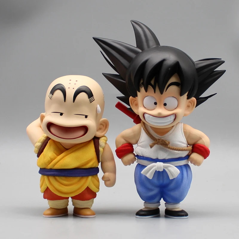 Dragon Ball Gk Childhood Kuririn Son Goku Anime Figure Unlimited Series Model Desktop Decoration Collectibles Childrens Toy Gift