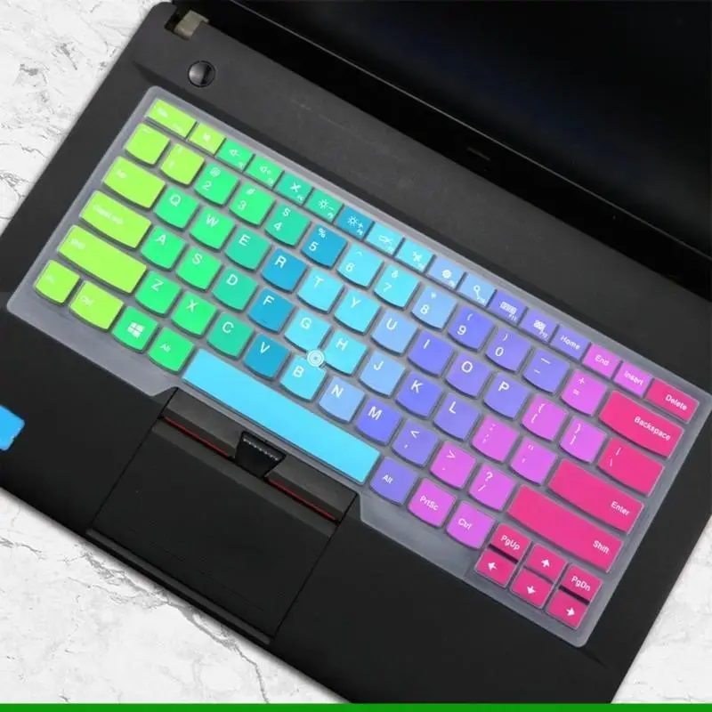U55C Semi Clear Silicone Keyboard Skin Film For T480S/T490S Optional Color Designs