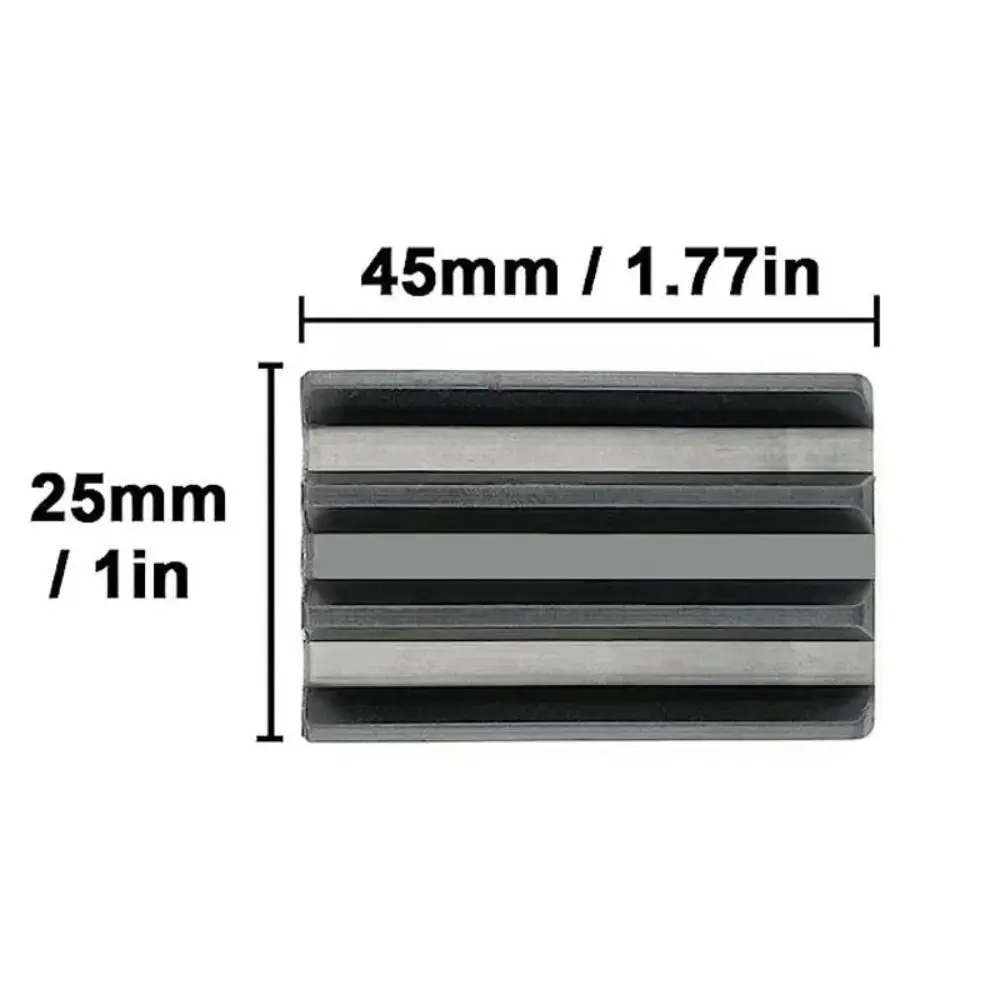 Self-adhesive Magnetic Bit Holder Black Rubber Drill Bit Holder Power Tool Parts Wear-resistant Screwdriver Bit Holder