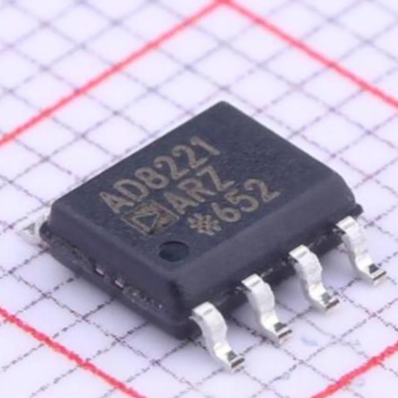 AD8221 AD8221ARZ-R7 SOIC8 SOP8 NEW Original Instrumentation Amplifier 2V/us 60uV Single 500pA 80dB IC INST AMP 1 CIRCUIT AD8221