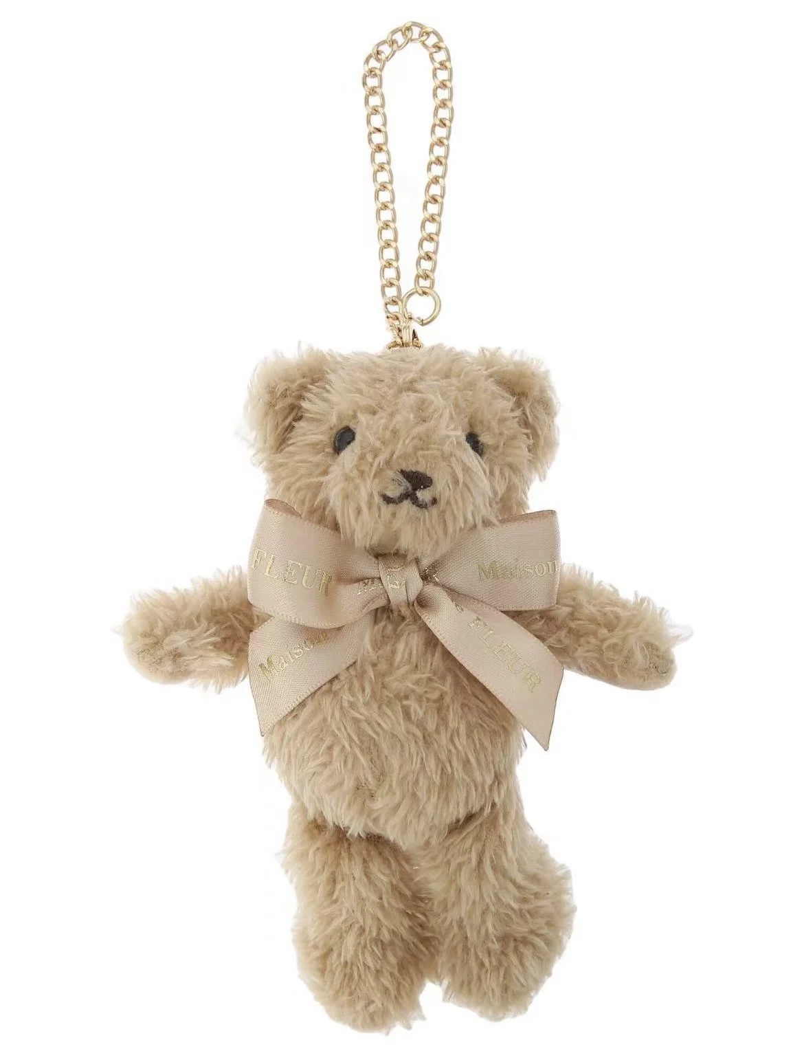 10Th Anniversary Cute Cartoon Bear Bag Accessories Bow Doll Bag Pendant Japanese Style Baby Doll Keychain Bag Charms