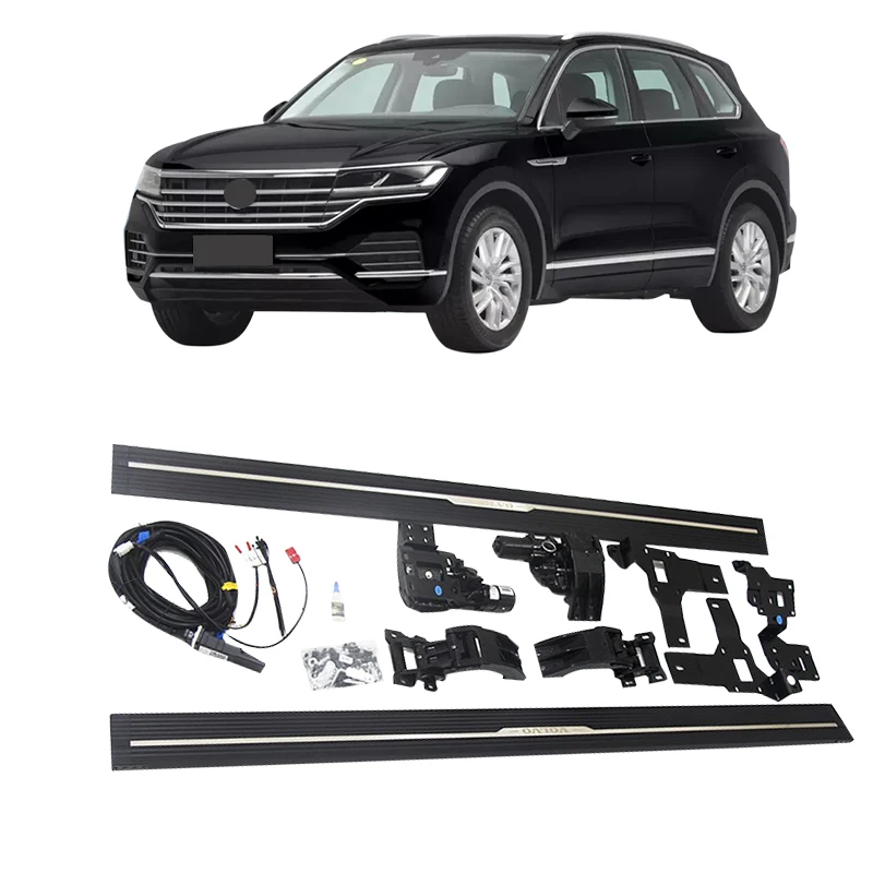 klt-A-220-High Quality Aluminum Electric Side Step Electric automatic Running Board  Power Step for Touareg 2019+