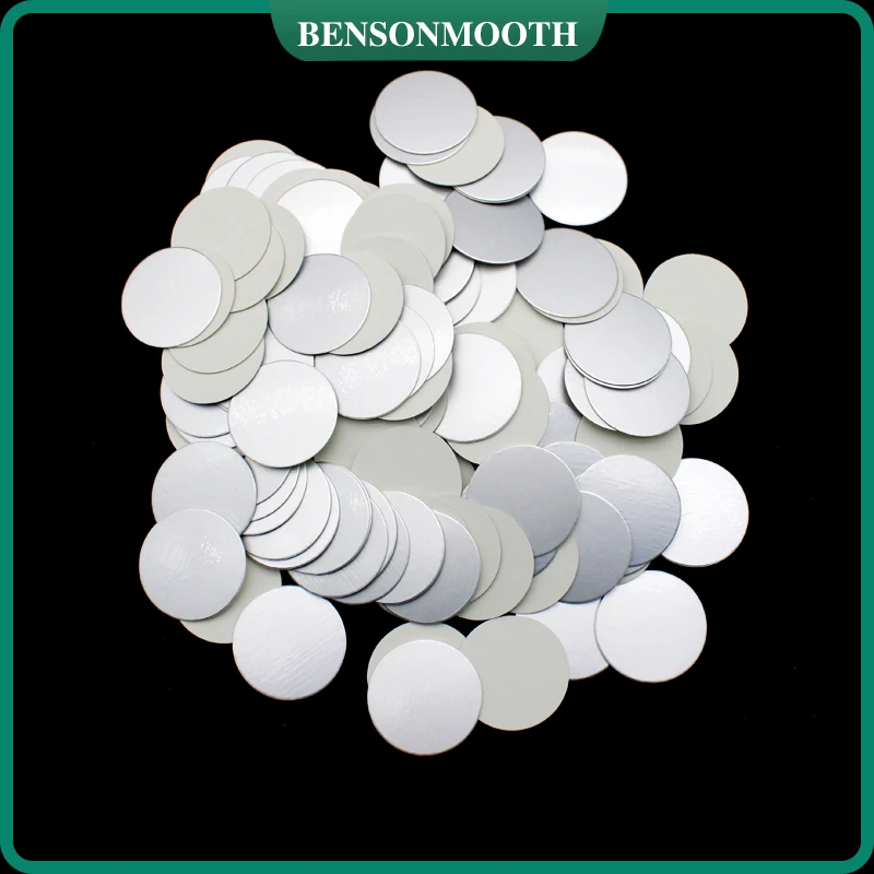 1000pcs For induction sealing 28mm plactic laminated aluminum foil lid liners
