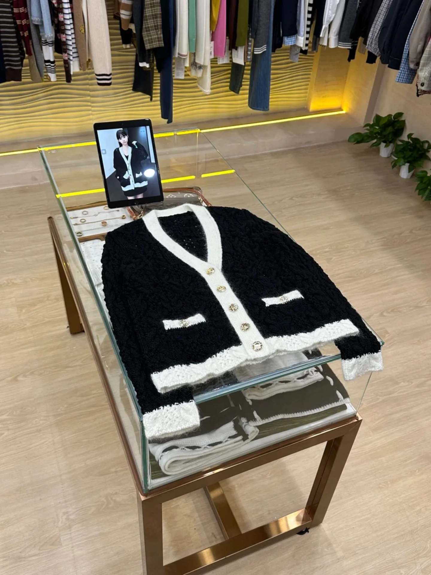 

Soft Loose Knitted Sweater Trendy Women's New Sle Sweater Beautiful Outerwear Comfortable Korean Version Long Sve V-Ne