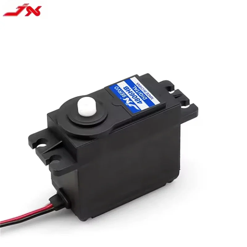 JX Servo PDI-4806HB 6.21kg Plastic Gear Digital Servo Motor for 1/10 1/8 RC Car Boat Fixed Wing Truck Buggy Helicopter