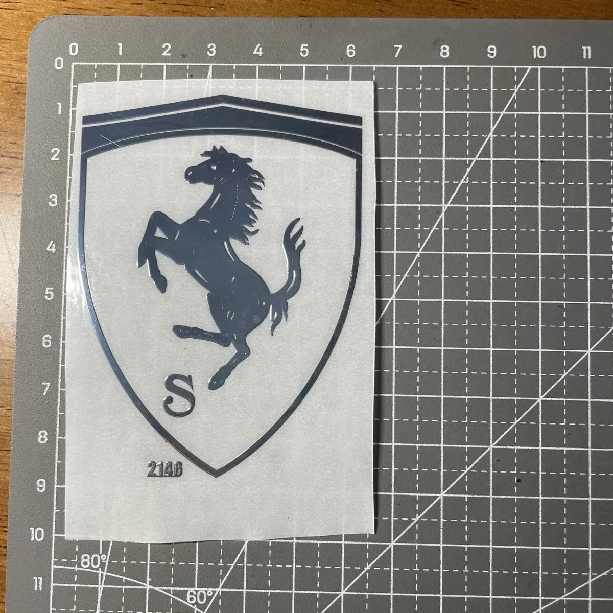 Металлическая наклейка для модели Ferrari, наклейка F1 Formula Speed Racing, сделай сам, декоративная наклейка, мотоцикл, автомобиль, ноутбук, велосипед, чехол, наклейки