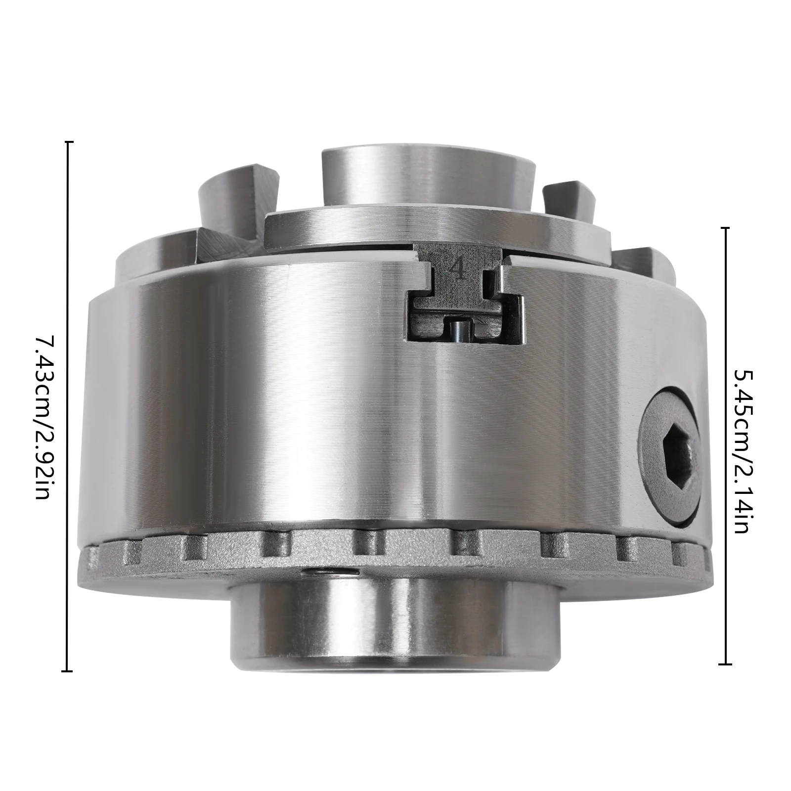 Holzdrehmaschinen-Spannfutter | M33 Gewinde 4-Klauen Selbstzentrierendes 45-81mm Spannfutter – Detail 2