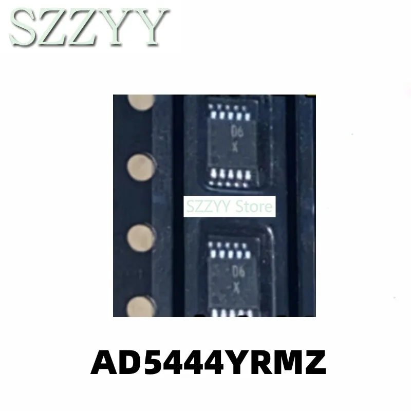 

5 шт., AD5444, AD5444YRMZ, экранная печать, D6X, MSOP10, чип ADC, цветовая температура