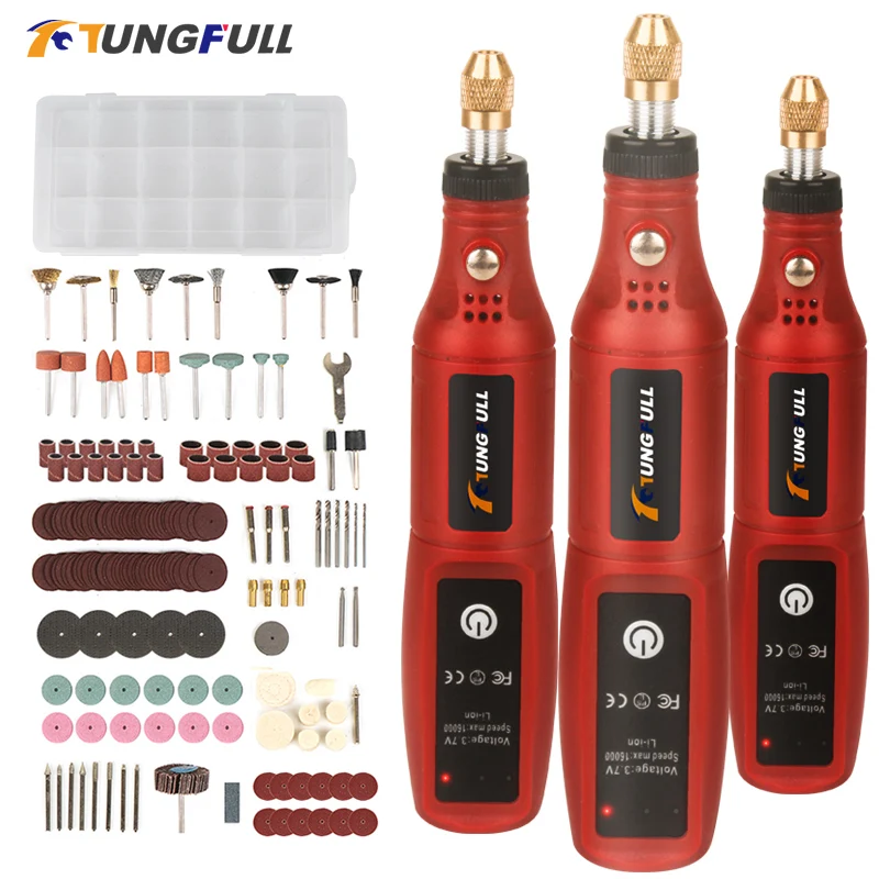Ferramenta Rotativa Usb Cordless Drill Caneta de Gravação Madeira Faça Você Mesmo Jóias Metal Vidro Mini Furadeira sem Fio Ferramentas Dremel 3.7v
