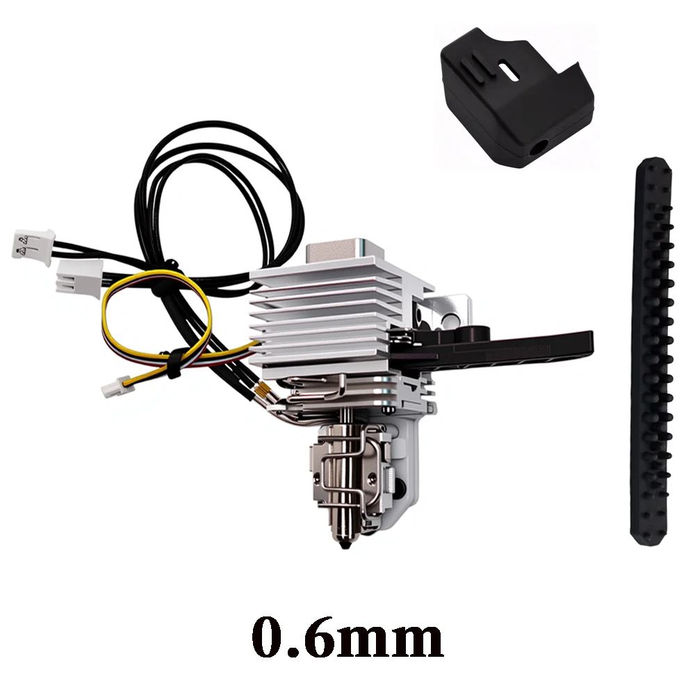 Verbessertes Anycubic Kobra X Hotend-Montagekit mit Dehnungsmessfühler, 0,25 0,4 0,6 0,8mm Düsen, Druckkopf, 3D-Drucker-Teile