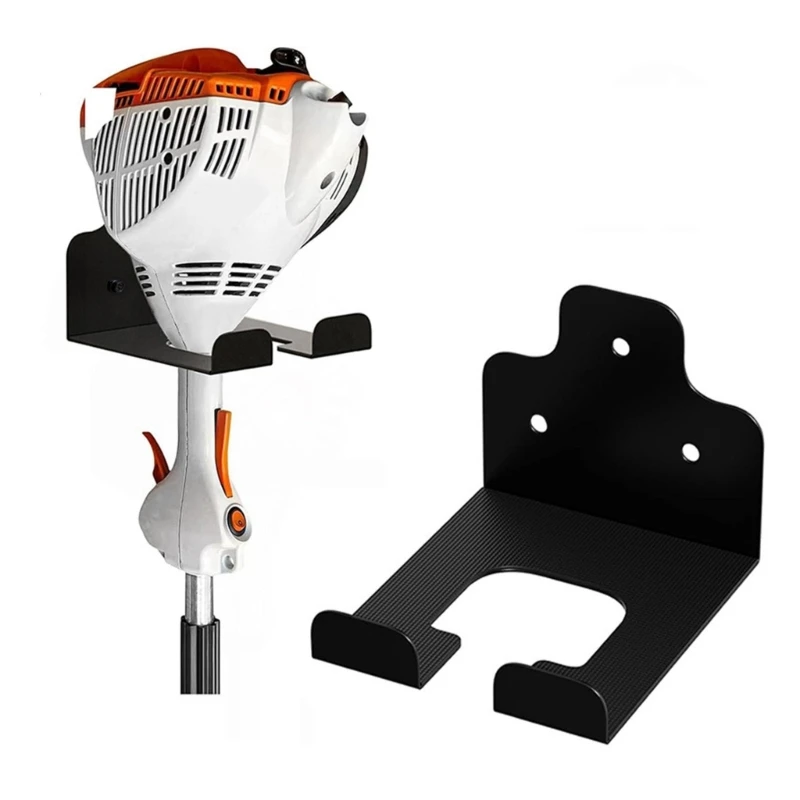 Versatility Wall Hanging Holder Trimmer Rack Garden Power Tool Hanger For Trimmer Whacker Easy Installation