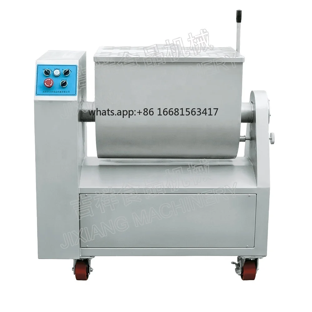 Factory Direct Sales70L High Efficiency Quality Small Stainless Steel Vacuum Minced Meat Mixer Mix Machine