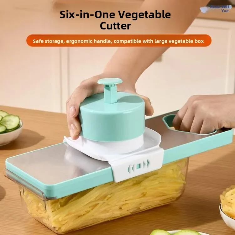 HomeX Multi-Functional Vegetable Cutter Potato Thread Scraper Kitchen Coarse Thread Insertion Vegetable Slicer Thread Cutter
