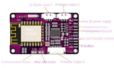 Wi Fi Clock Modification Board Any Display Any Size Auto Network Timing DIY Kit Dual Time Zone