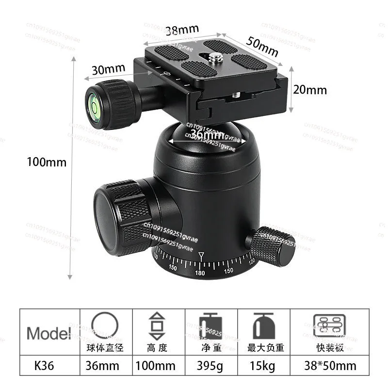 

36mm Rotating Damping Head Tripod