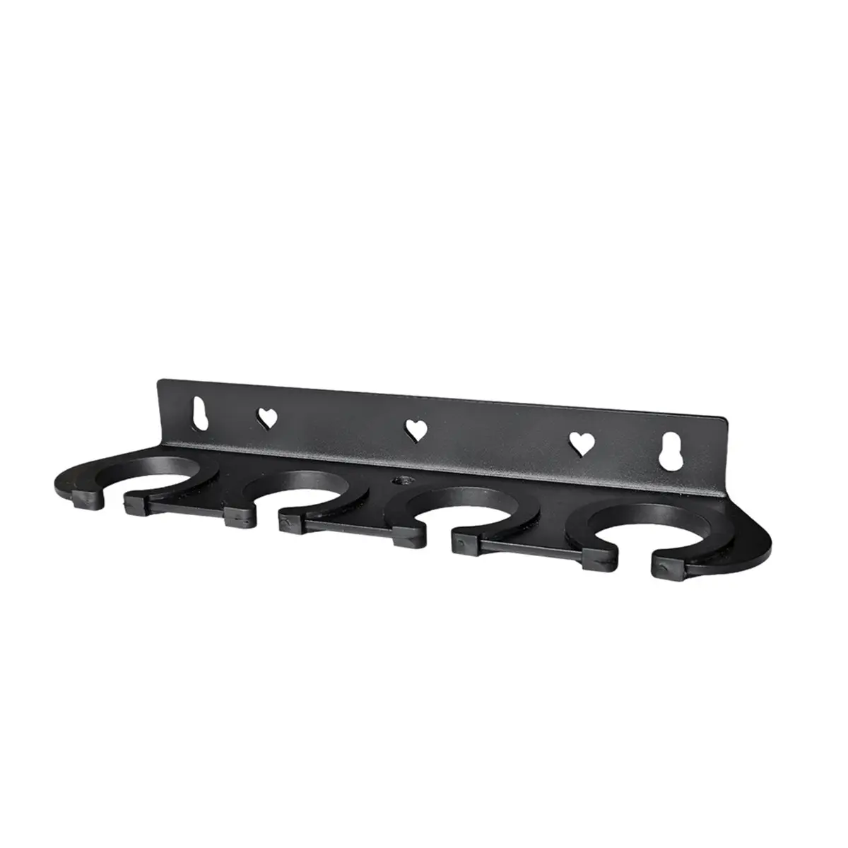 A48U Multi Microphone Holder for Mic Stand Storage Organizer for Handheld Dynamic Wired and Wireless Mics Wall Mount