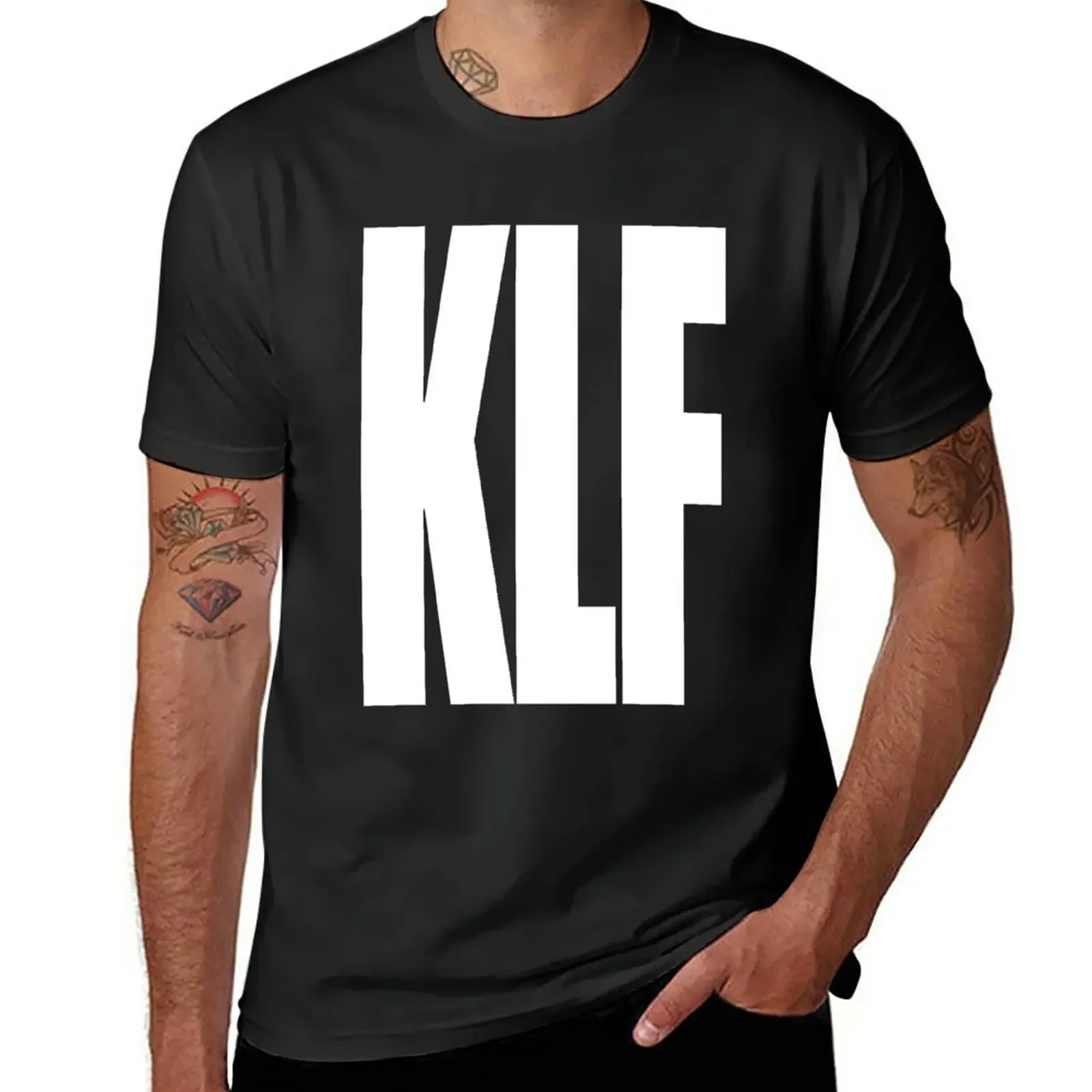 

KLF T-Shirt shirts graphic tees plain aesthetic clothes men workout anime clothes new in tops & tees heavyweight Male Cartoon