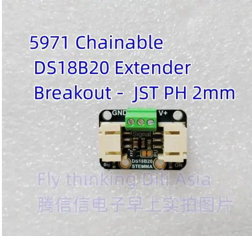 5971 Chainable DS18B20 Extender Breakout - STEMMA JST PH 2mm